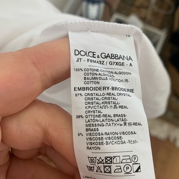 Dolce& Gabbana Pearl necklace shirt - Picture 7 of 10